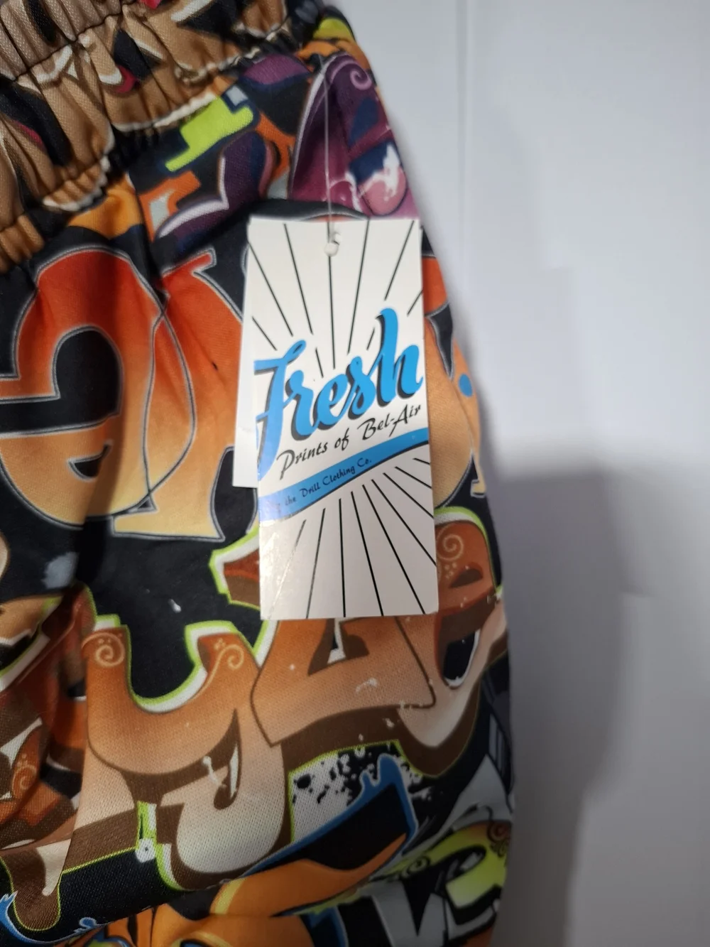 Multicolor Graffiti Print Jogger Sweatpants - Bold Streetwear